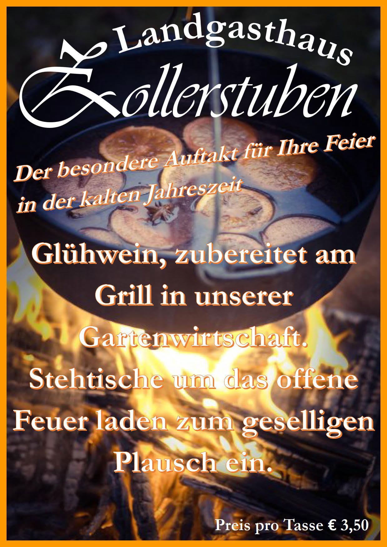 Glühwein zur Feier Glühwein zur Feier